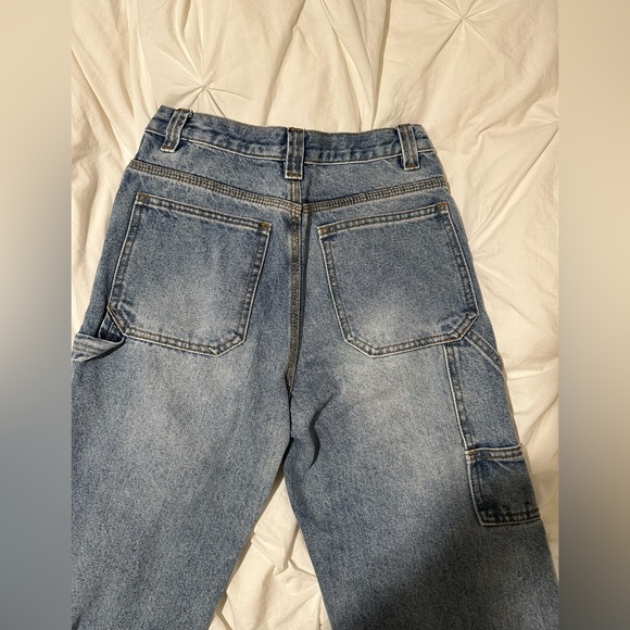 light wash brandy melville crispina jeans size small - Picture 2 of 3